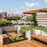 اجرا روف گاردن در فیروزکوه | فاپا گیاه هوم