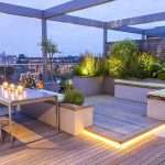 طراحی روف گاردن های مدرن