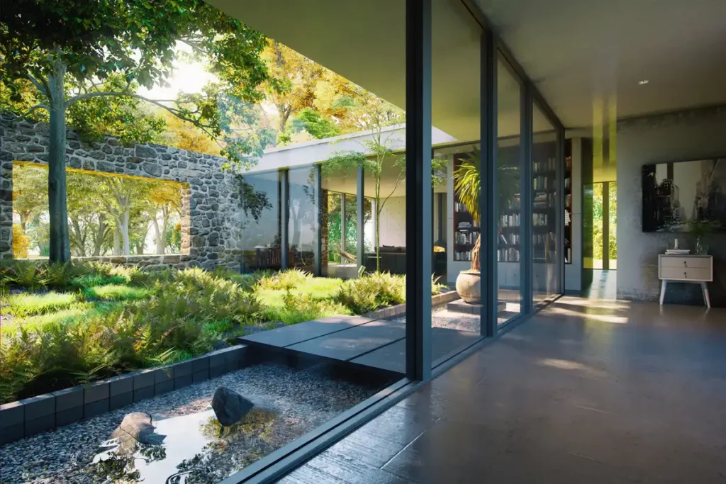 5 ایده مفید تزئین حیاط خانه ویلایی