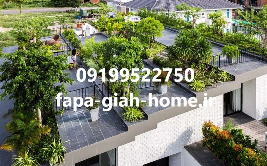 اجزای روف گاردن پشت بام