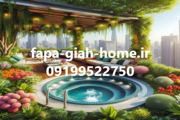 ۱۱ ایده اجرای جکوزی روف گاردن با قیمت مناسب