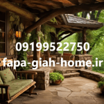 پشت بام سبز منزل