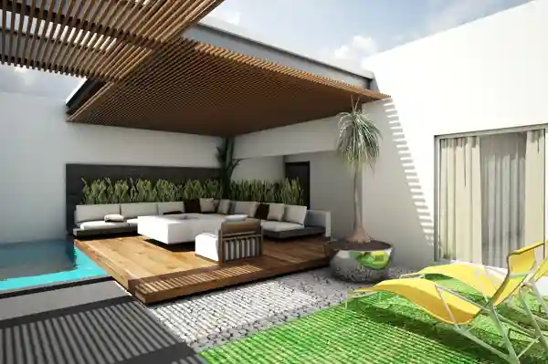 مبلمان روف گاردن کوچک