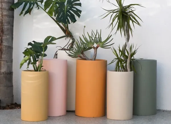 گلدان استوانهای