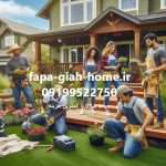 حیاط سازی با کمترین هزینه