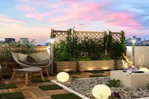 روف گاردن ارزان کوچک