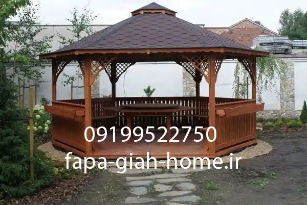 آلاچیق های چوبی