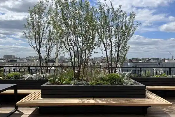 روف گاردن مدولار باغ قابل حمل روی پشت‌بام