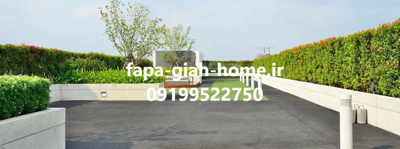 اجرای روف گاردن در شمال تهران