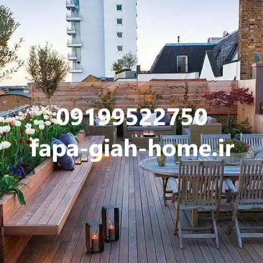 طراحی و معماری روف گاردن در غرب تهران