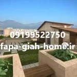 طراحی و اجرای روف گاردن در غرب تهران