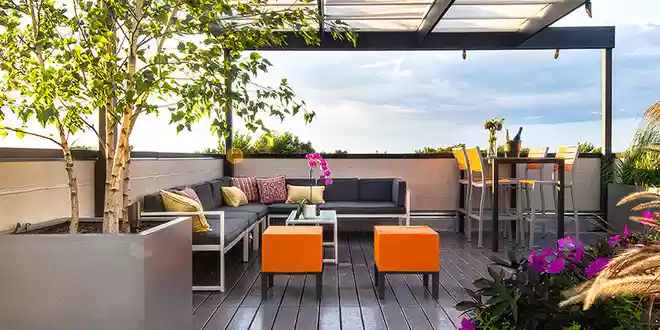 هزینه اجرای روف گاردن نیاوران
