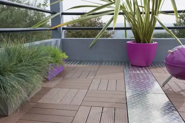 کفپوشهای اقتصادی زیبا در طراحی باغ ویلا