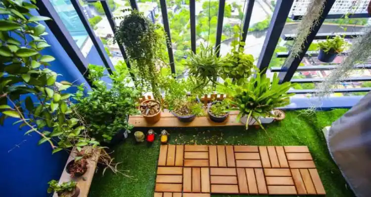 مزایای تراس سبز